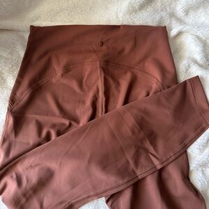 Lululemon instill legging roasted brown